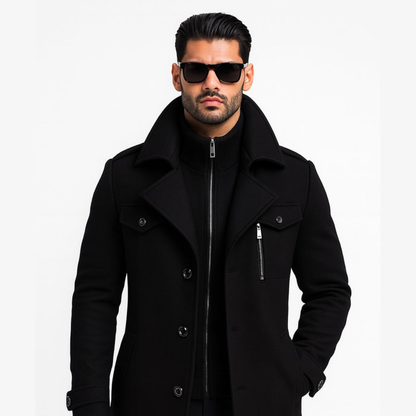 Veste en laine premium pour homme