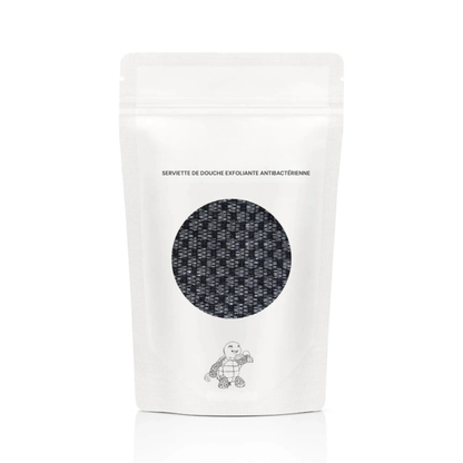Serviette exfoliante douche