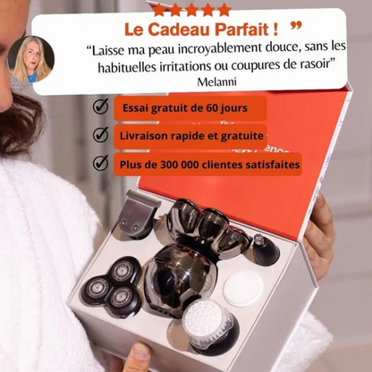 Rasoir électrique féminin à 3 têtes