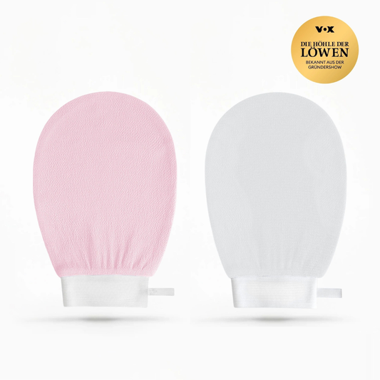 Gant exfoliant réutilisable pour une peau douce et lisse