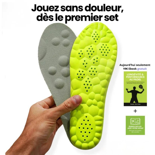 Semelles Padel Confort+