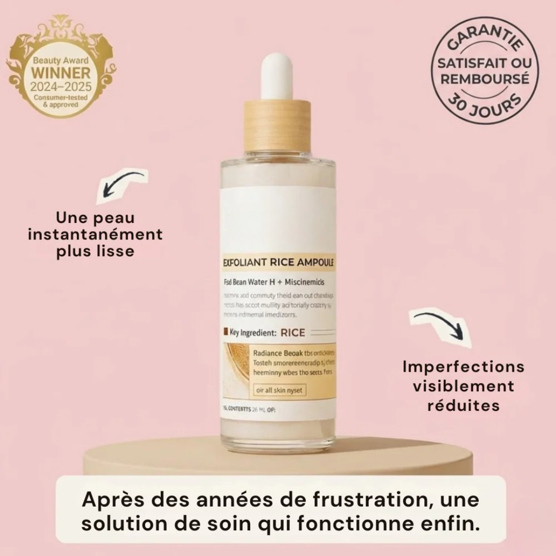 Exfoliant au riz