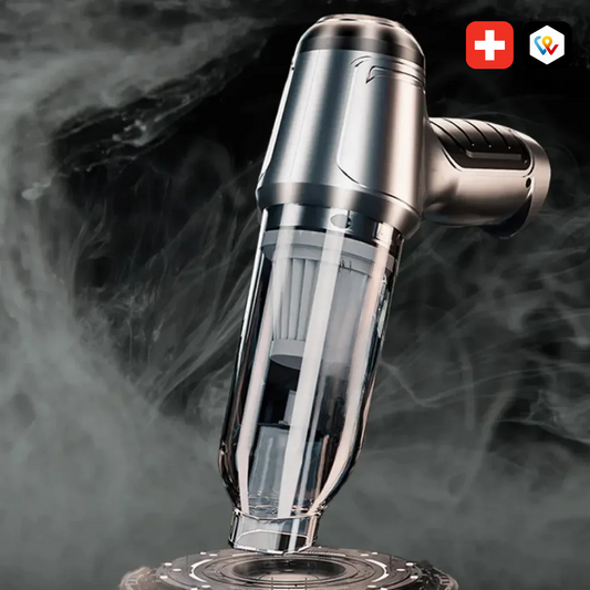 Kompakter Akkusauger für Auto & Haushalt