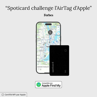 Carte de Suivi Ultra-Fine avec Apple Find My