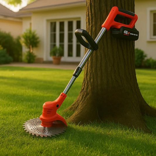 Débroussailleuse sans fil puissante pour jardin