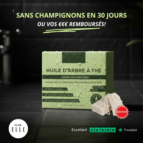 Savon Anti-Mycoses à l'Huile d'Arbre à Thé