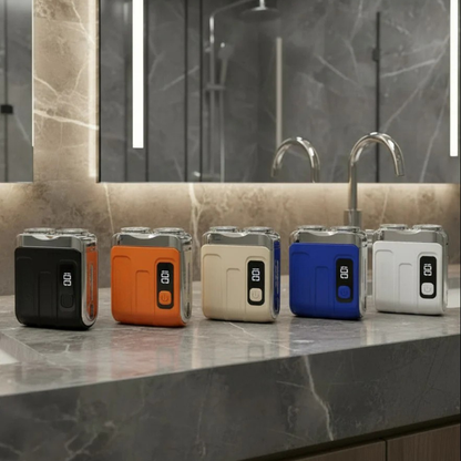 Kompakter Akku-Rasierer