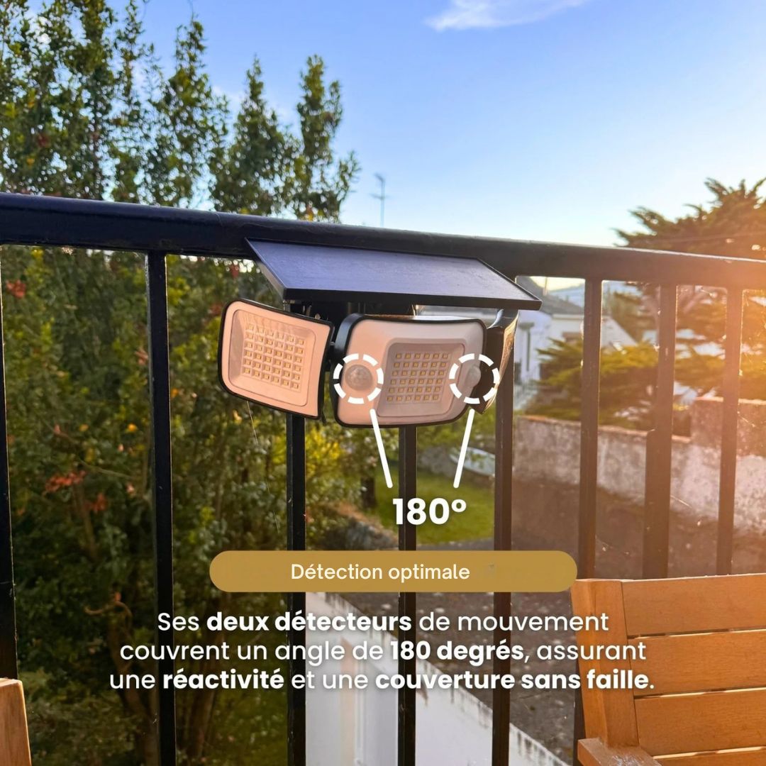 Projecteur Solaire Extérieur Intelligent