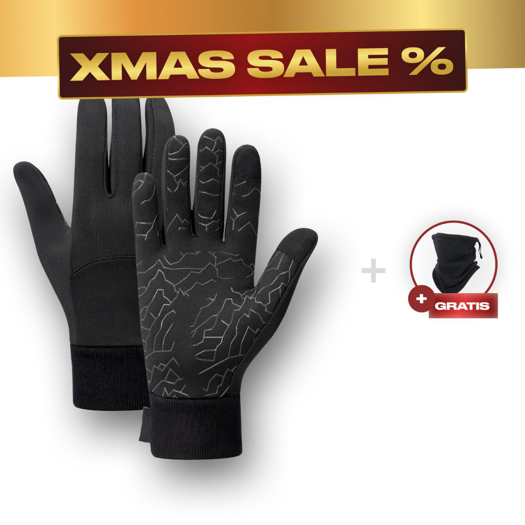 Gants de cyclisme tactiles en silicone