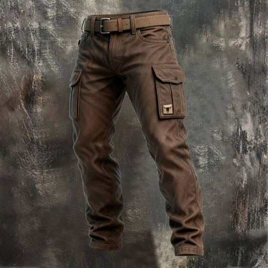 Gefütterte Cargo-Hose für Herren