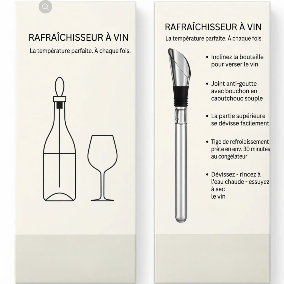 Schnellkühlgerät für Wein