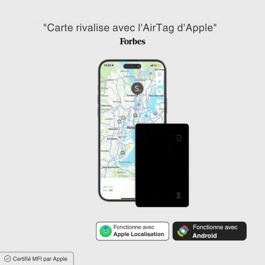 Carte de localisation intelligente