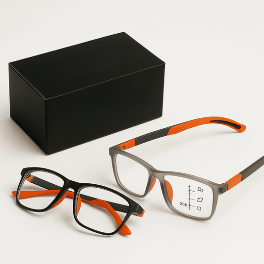 Lunettes multifocales progressives confort visuel quotidien