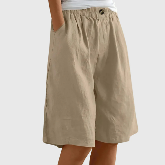 Short Ample Femme Taille Élastique