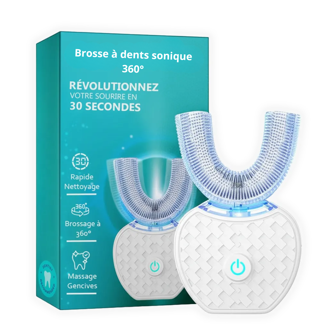 Brosse à dents sonique 360°