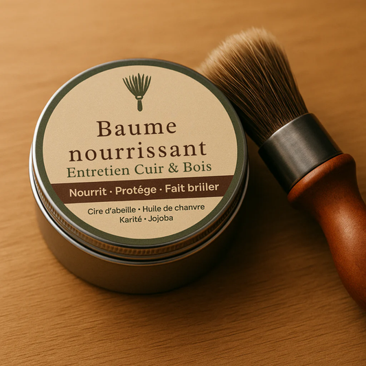 Baume nourrissant pour cuir