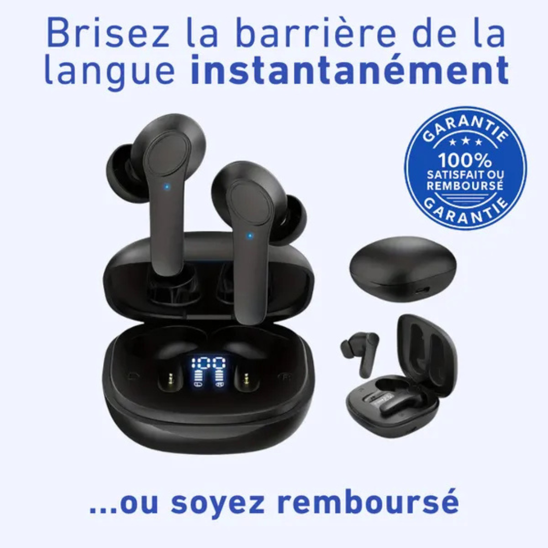 Écouteurs intelligents avec traduction instantanée