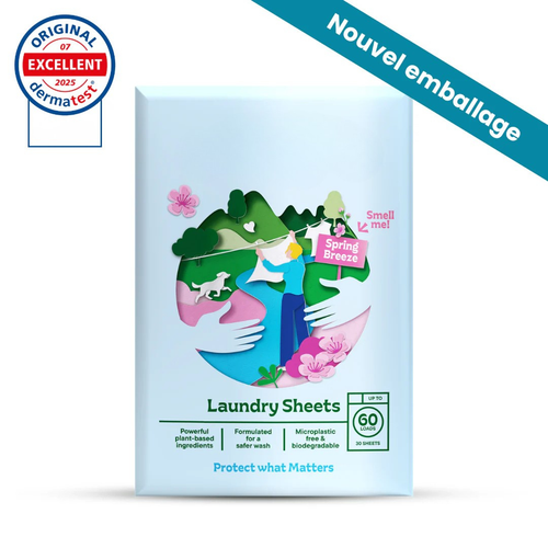 Feuilles de lessive écologiques