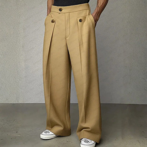 Pantalon habillé à pinces homme