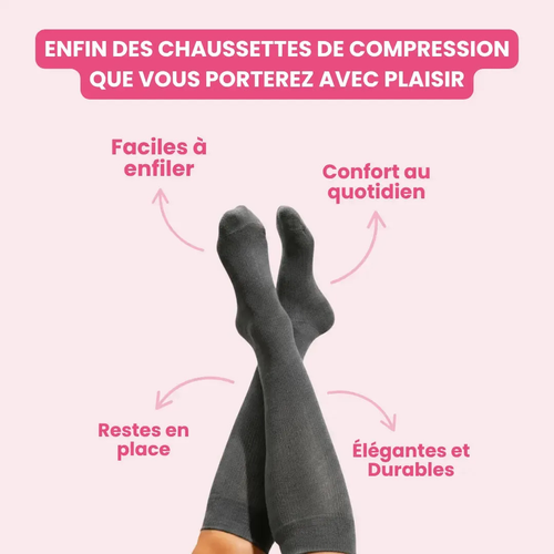 Chaussettes de Compression Confort+