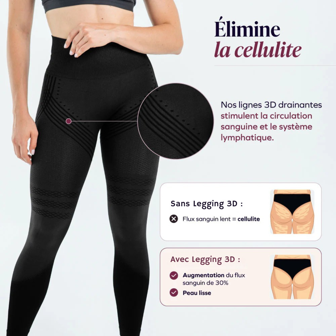3D-Leggings zur Körperformung gegen Cellulite