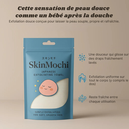 Serviette Exfoliante Japonaise