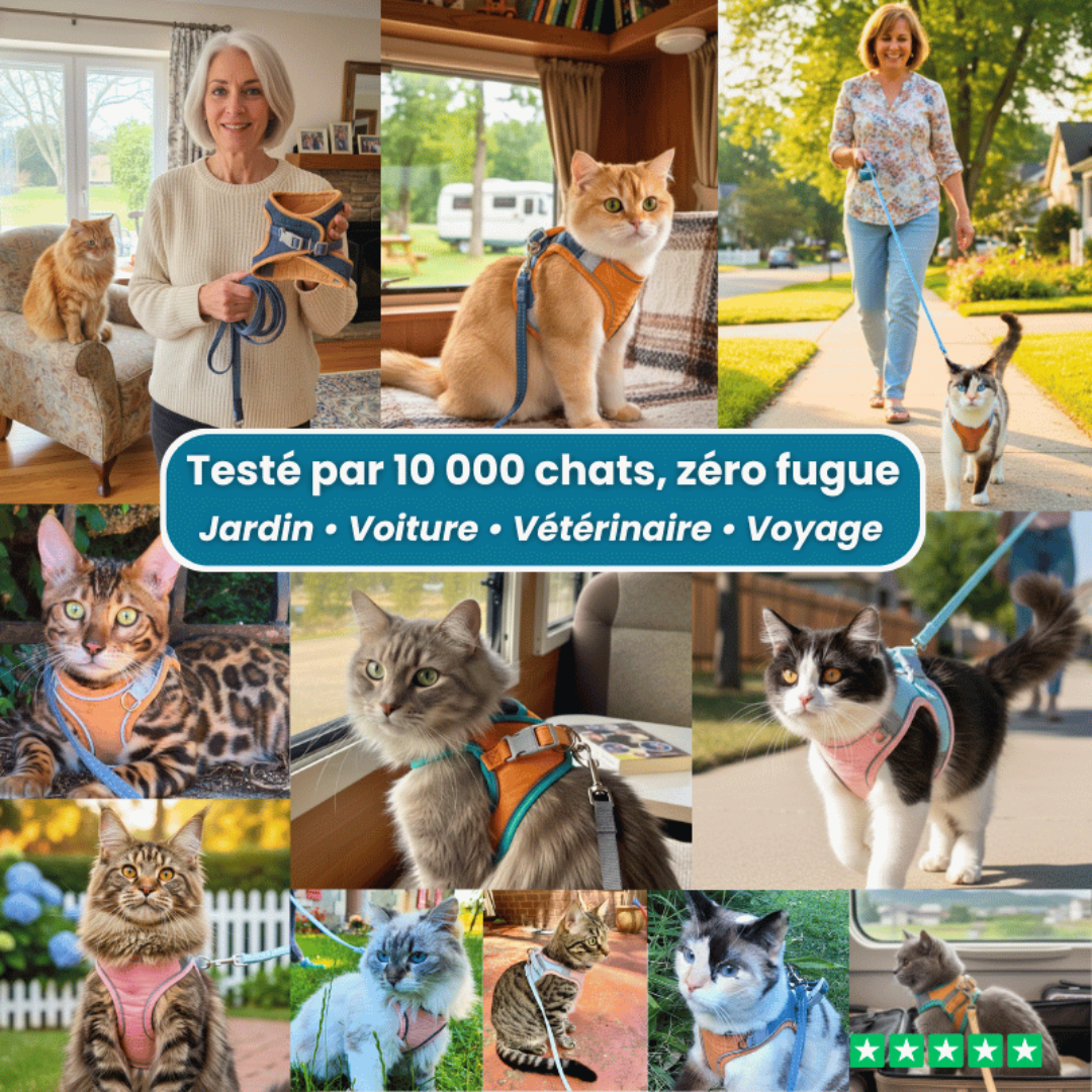 Geschirr für Katzen