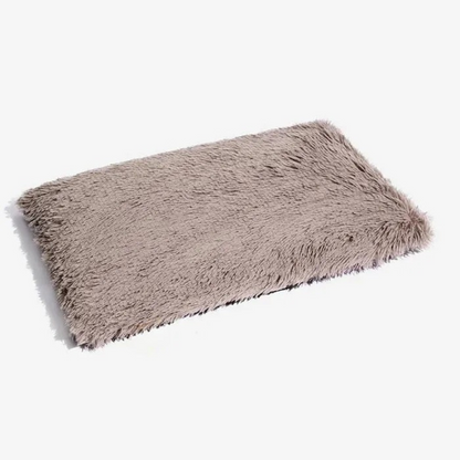 Tapis réversible en peluche pour chien