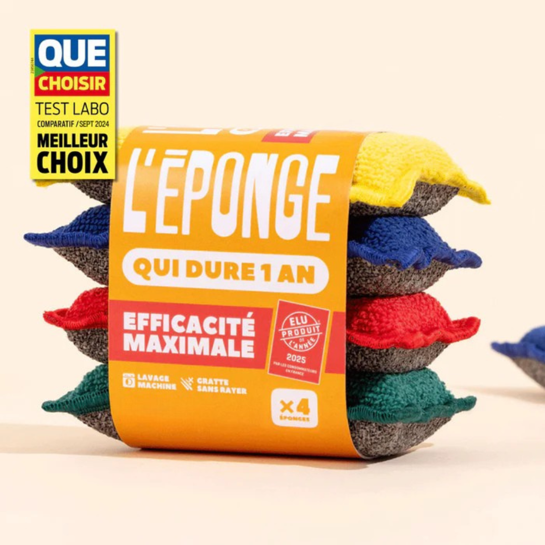 Éponges lavables multi-usages