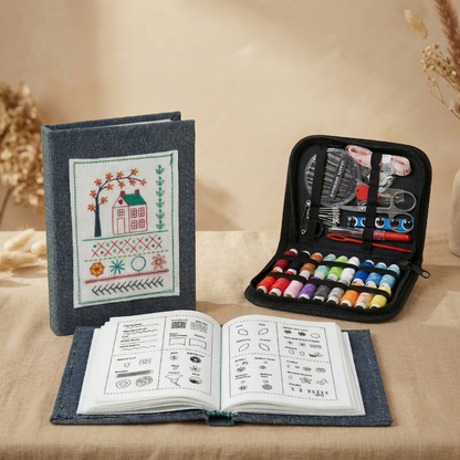 Livre de couture créatif avec kit complet