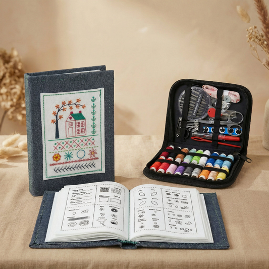 Livre de couture créatif avec kit complet