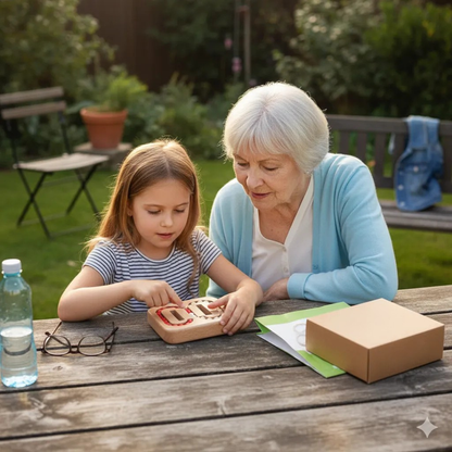 Casse-tête à billes en bois