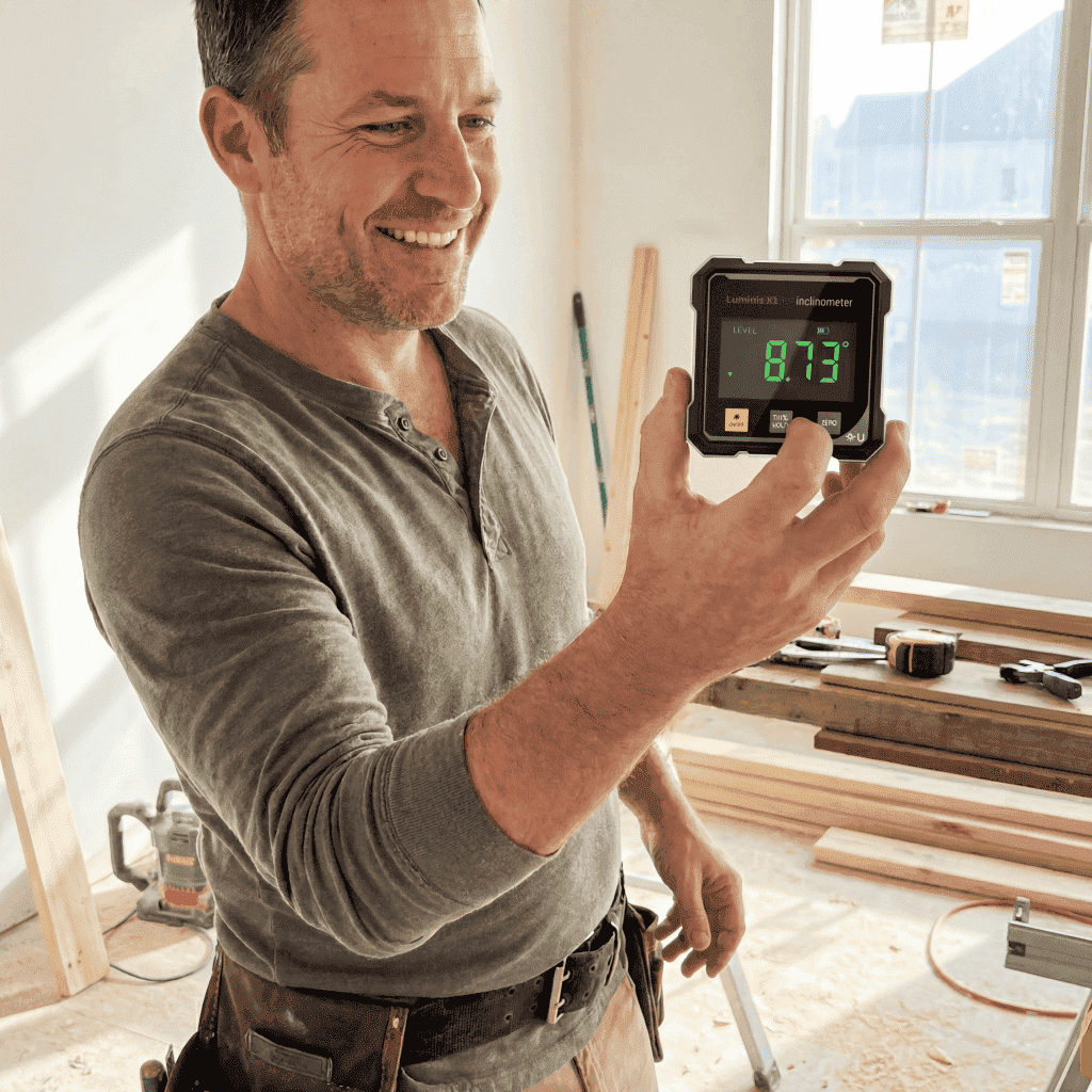 5-in-1-Lasernivelliergerät mit Doppelstrahl