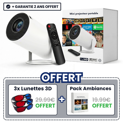 Tragbarer Mini-Projektor