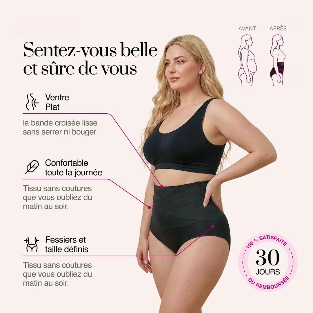 Culotte Gainante Taille Haute Sans Couture