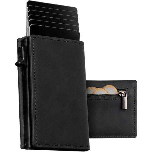 Portefeuille Compact RFID Élégant