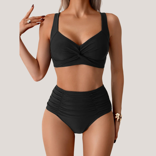 Formender Bikini mit hoher Taille für Damen