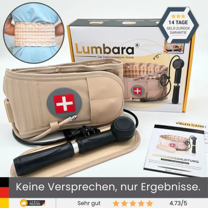 Dekompressions-Gürtel gegen Rückenschmerzen