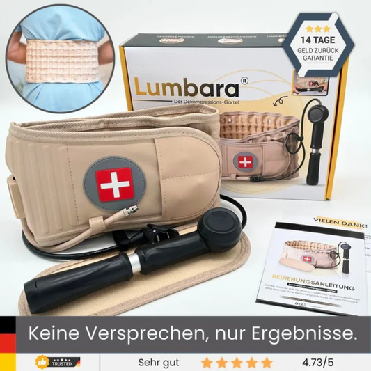Dekompressions-Gürtel gegen Rückenschmerzen
