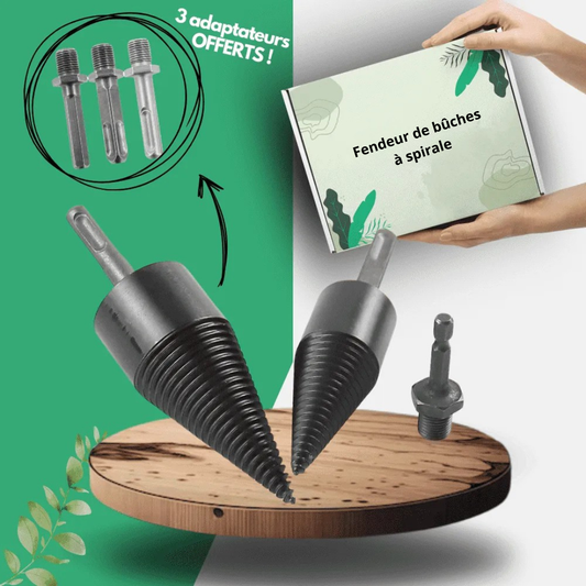 Fendeur de bûches à spirale
