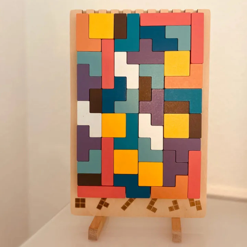 3D Holzpuzzle für Kinder