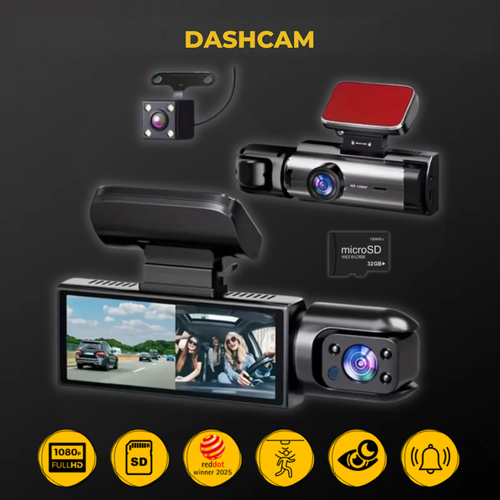 Doppelte Dashcam für mehr Sicherheit