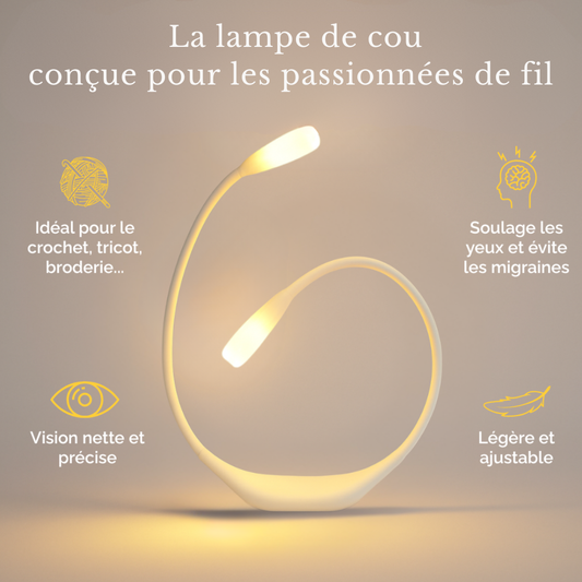Lampe de cou ergonomique