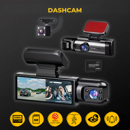 Doppelte Dashcam für mehr Sicherheit