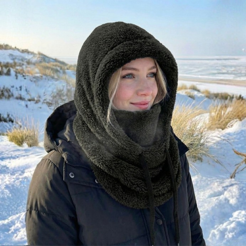 Warme und bequeme Winter-Fleece-Vollgesichtsmaske