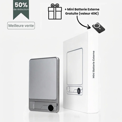 Ultrakompakte externe Mini-Powerbank