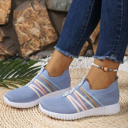 Sneakers sans lacets légères et respirantes
