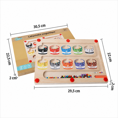 Magnetisches Lernlabyrinth für Kinder