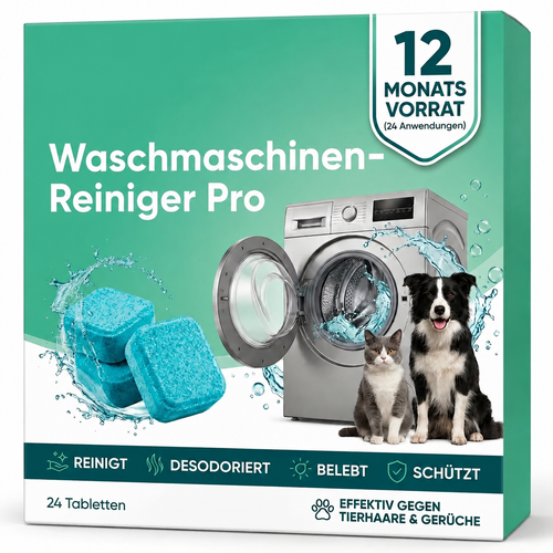 Wirksamer Waschmaschinenreiniger