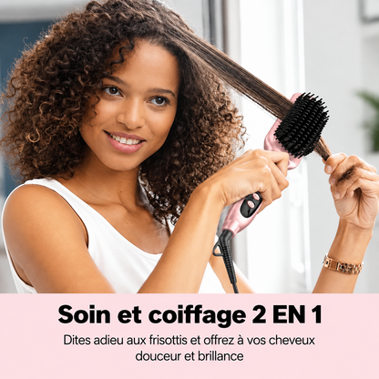 Brosse Lissante Chauffante